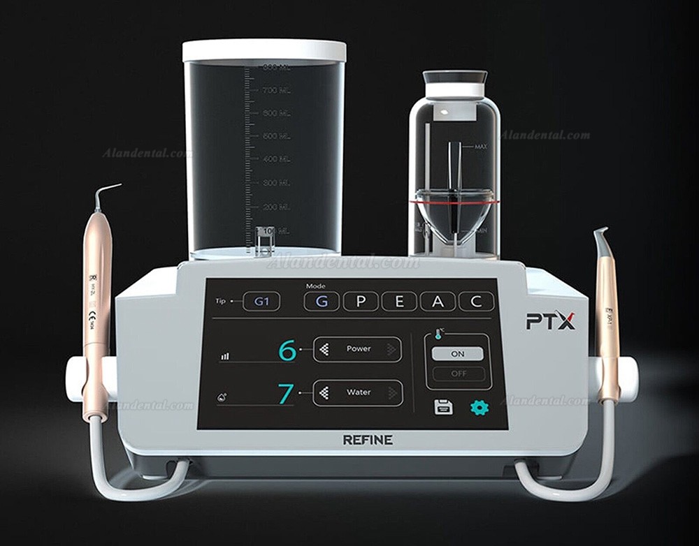 Refine® PTX 2 in 1 Dental Ultrasonic Scaler with Air Polisher and Water Temperature Control System